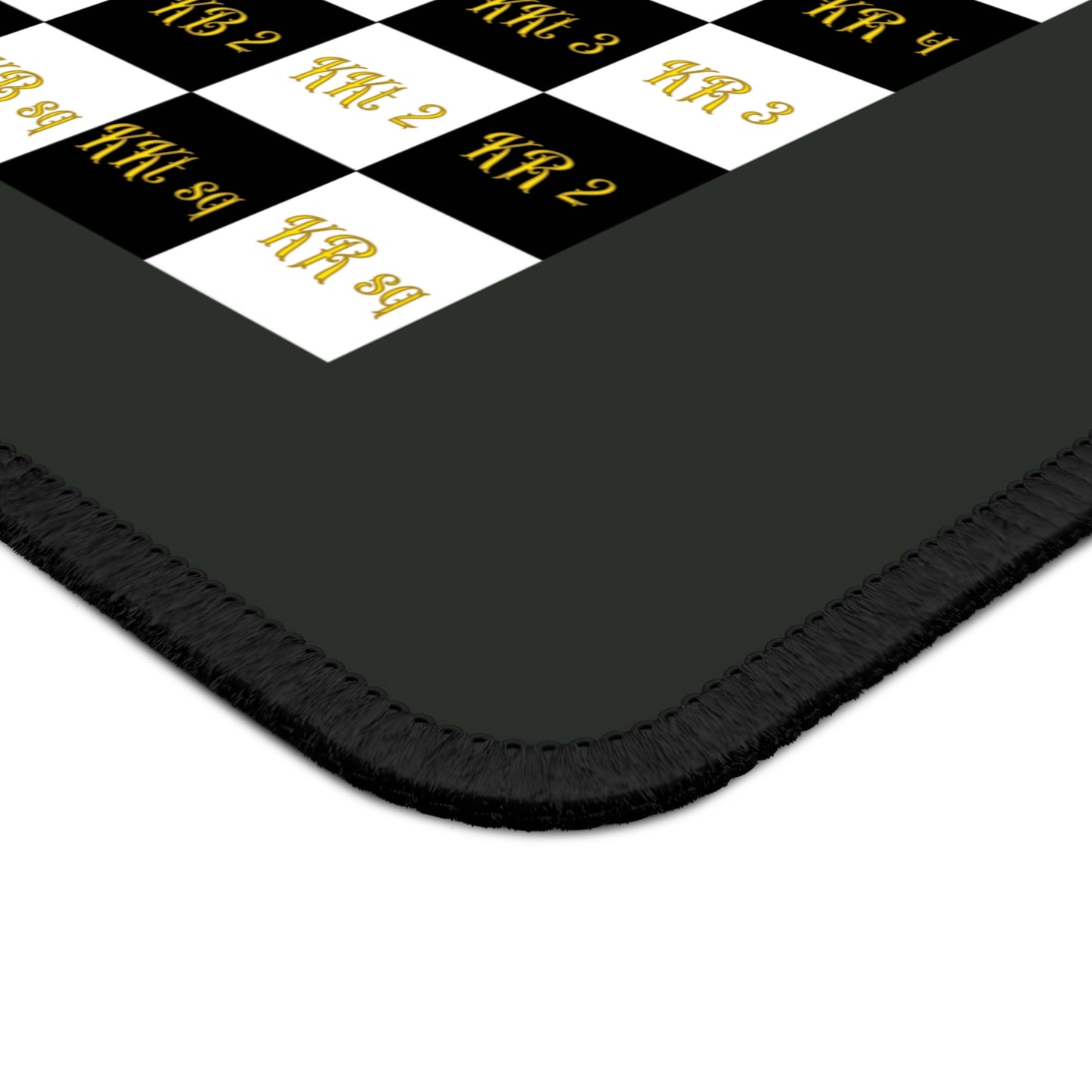 "The Classic Board" – Descriptive Notation Chessboard Mouse Pad ♟️🖱️